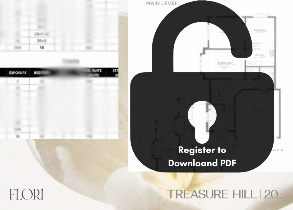 flori towns floor plans