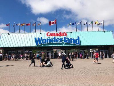 Canada's Wonderland theme park near Flori Towns in Vaughan, perfect for family fun and adventure